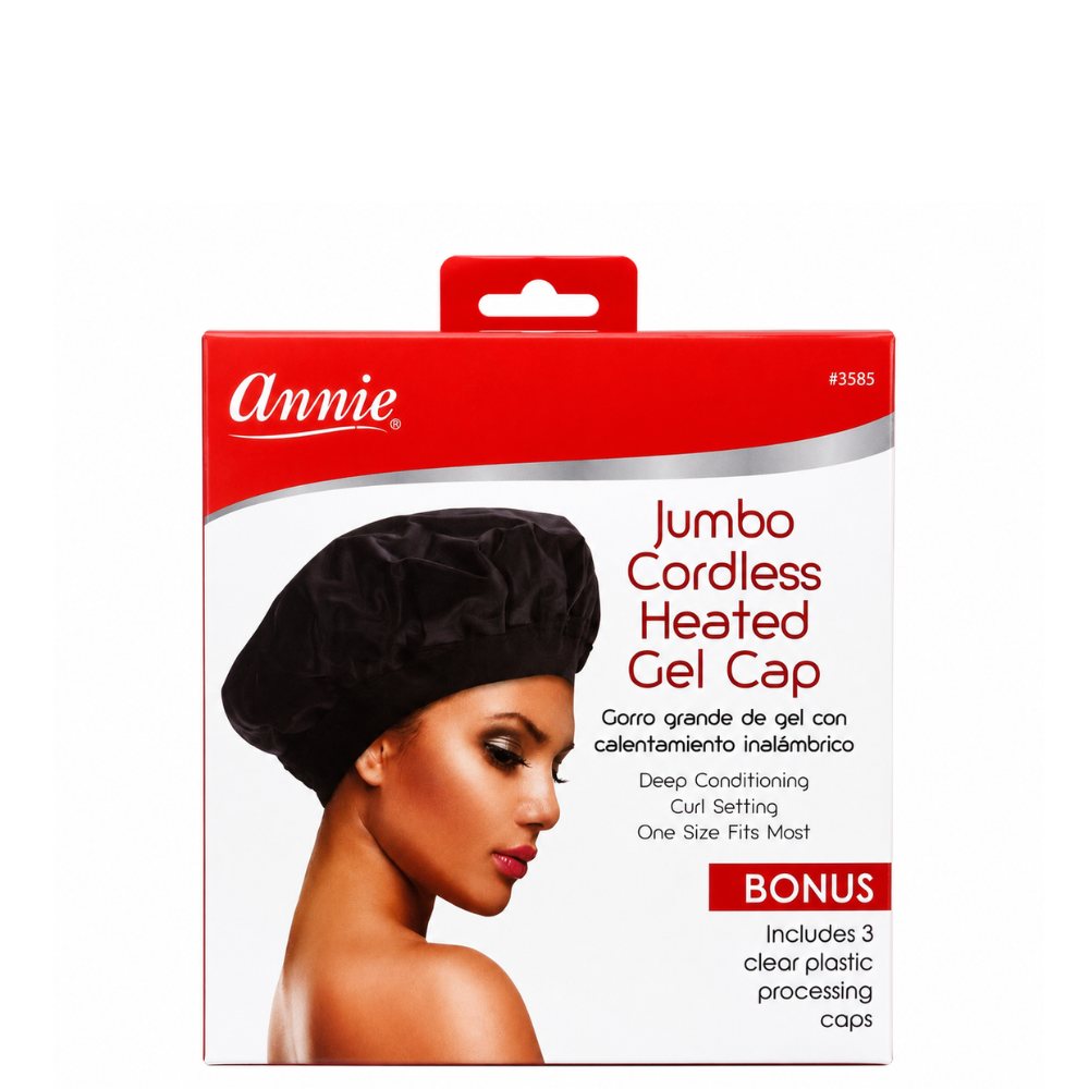 ANNIE JUMBO CORDLESS HEATED GEL CAP(3585