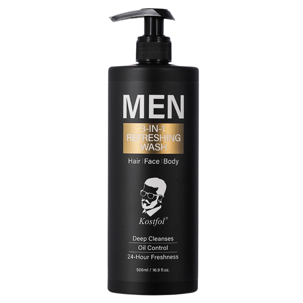 KOSTFOL MEN THREE IN ONE WASH -500ml