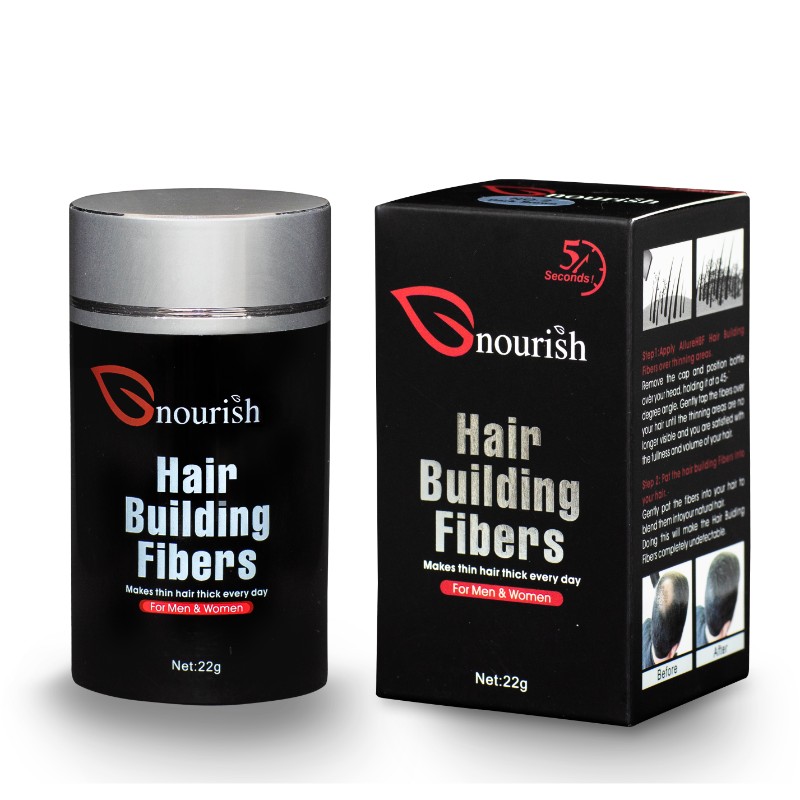 NOURISH HAIR FIBERS DARK BROWN-25g
