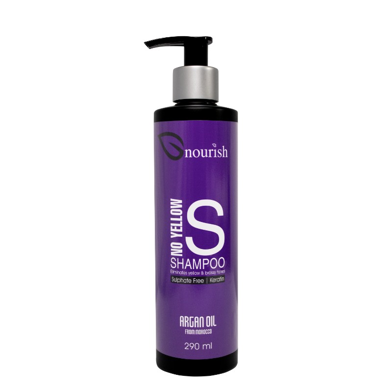NOU NO YELLOW SIL/SUL FREE SHAMPOO-290ml