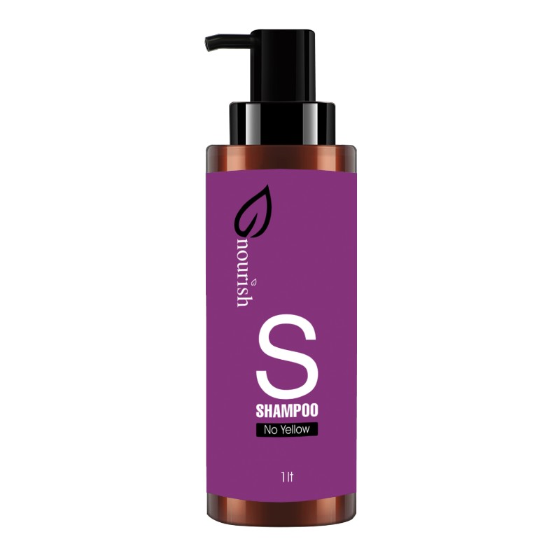 NOUR NO YELLOW SIL/SUL FREE SHAMPOO-1lt
