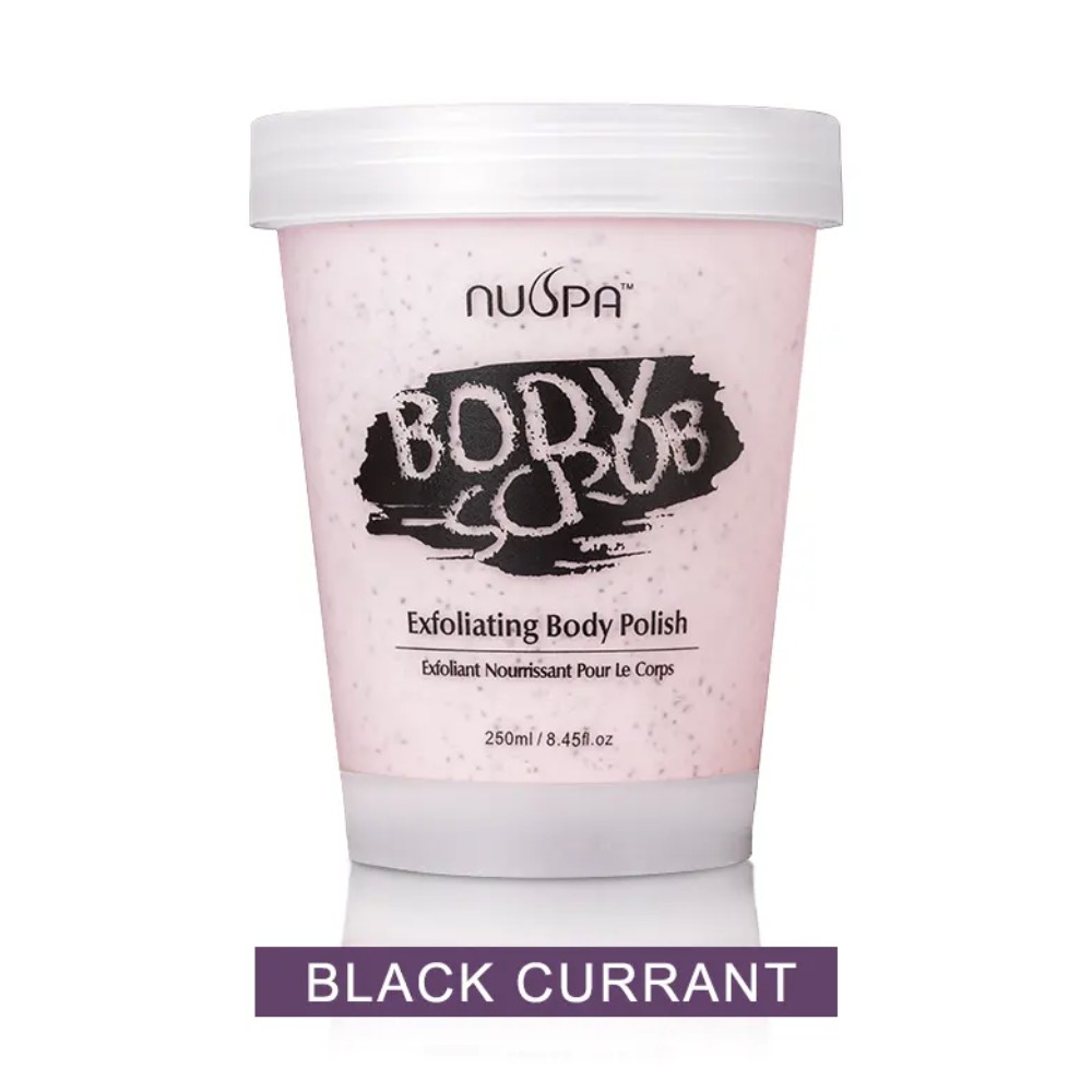 NUSPA BODY SCRUB BLACK CURRANT-250ml (D)