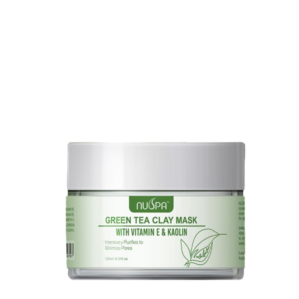 NUSPA FACE MASK GREEN TEA-120ml (D)