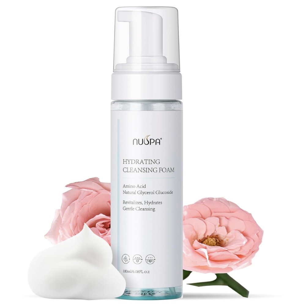 NUSPA HYDRATING FACE CLEANSE FOAM-180ml