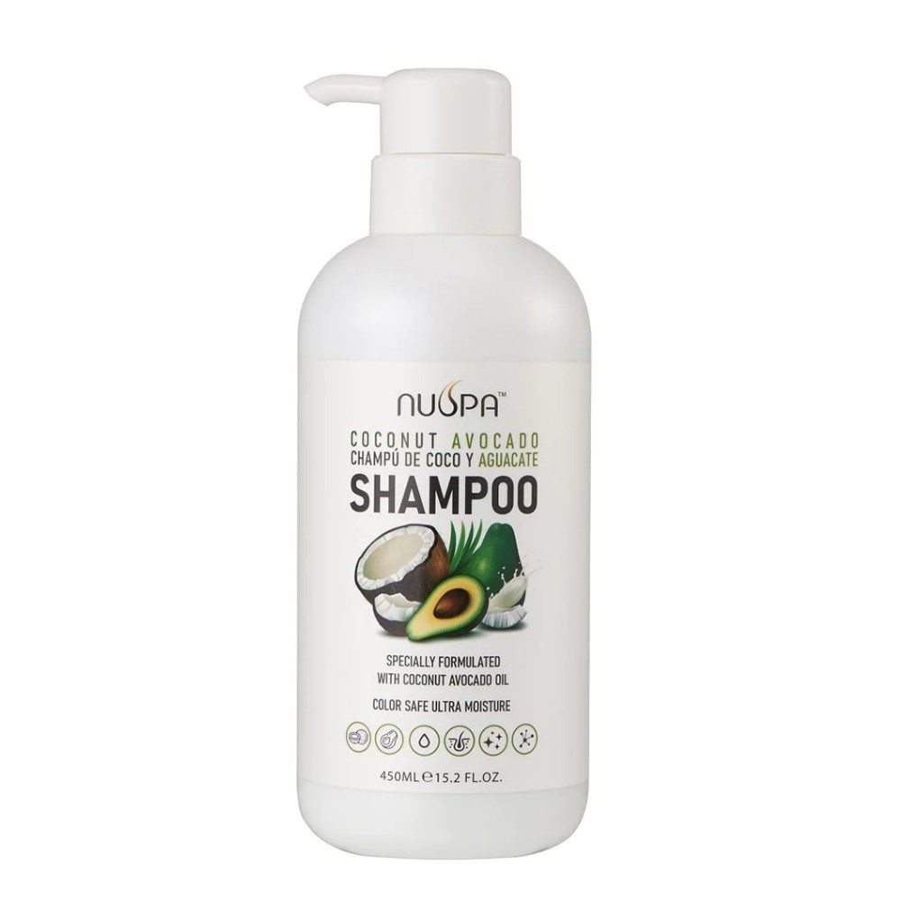 NUSPA COCONUT & AVO SHAMPOO-450ml