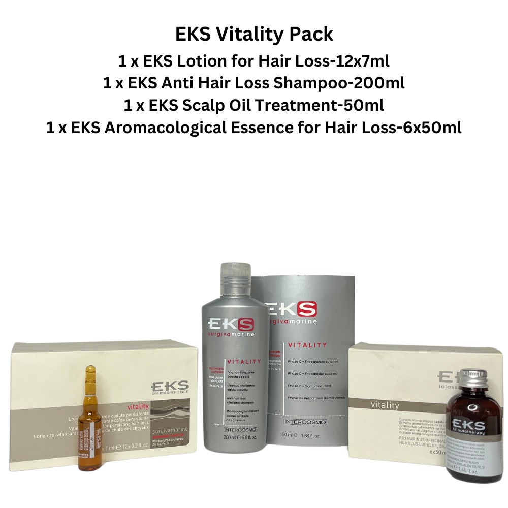 EKS VITALITY HAIR LOSS PACK-4 PRODUCTS